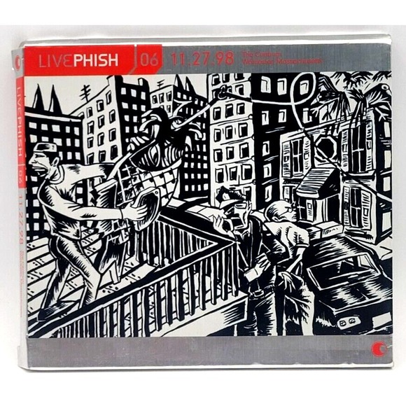 PHISH: LIVE PHISH VOLUME 6 11/27/98 THE CENTRUM, WORCESTER, MA 3-CD SET ELEKTRA‎